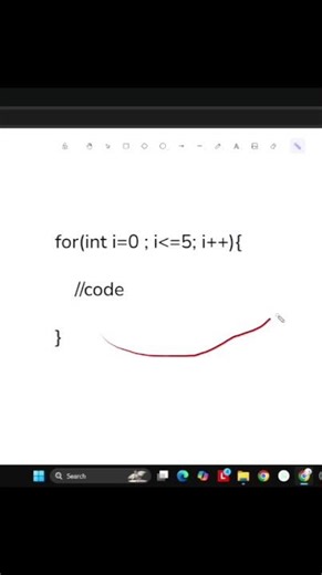 For Loop in Java in 30 Seconds #learnjavaonline #javaee #java #coding #javabeginners