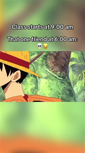 To this day never late for class 🤣💯 #onepiece #luffy #school #education #fyp