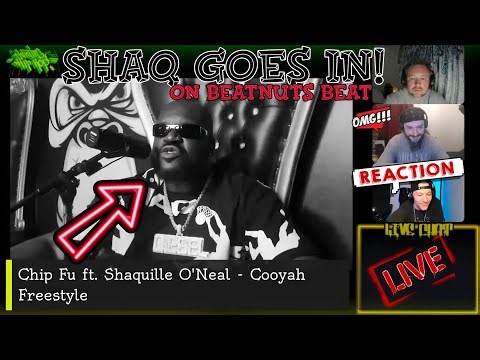 Chip Fu ft. Shaquille O'Neal - Cooyah Freestyle [REACTION] HUNTING HIP-HOP
