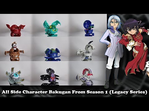 All Side Character Bakugan!!! (Legacy Series: Season 1)