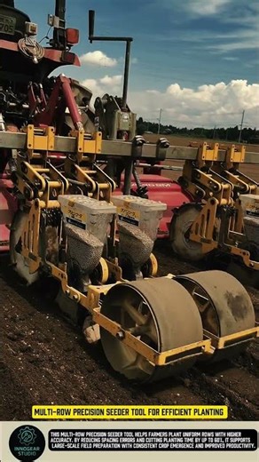 Multi Row Precision Seeder tool for efficient planting #tool