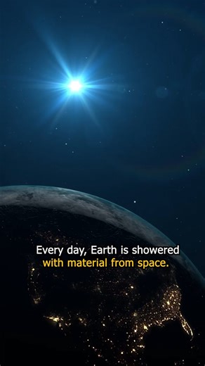Space Dust Is Falling on You Right Now