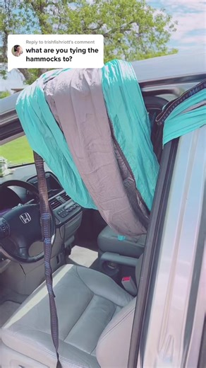 Tips for Setting Up a Hammock in a Minivan for the Family