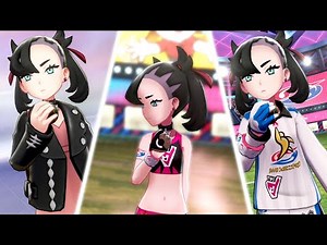 Pokémon Sword & Shield - All Rival Marnie Battles