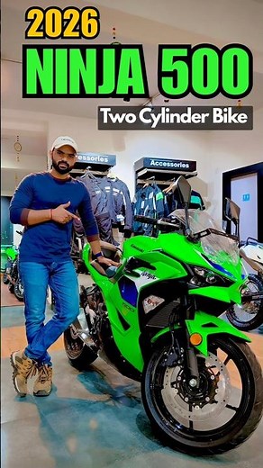 2026 Ki Kawasaki Ninja 500 💥 New Features ✨ New Sound 🔥 Twin Cylinder Bike #ninja500