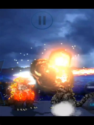 Godzilla 80s Vs Burning Godzilla 1995 Fight Battle Skull ☠️ Edits