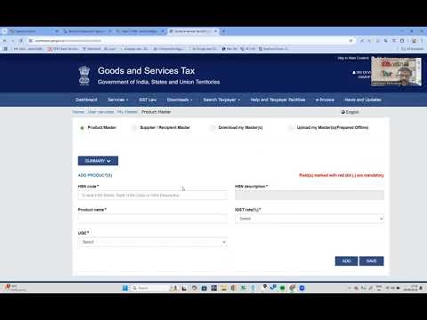 FIND CORRECT HSN CODE