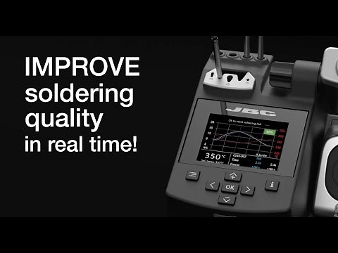 JBC: CDE Soldering-Assistance Station I Improve your soldering quality while improving your skills