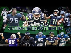 Real Hawk Talk Draft Watch Party: Night One of the 2024 NFL Draft