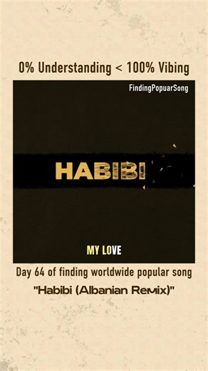 Finding Popular Song | Music | 𝐇𝐚𝐛𝐢𝐛𝐢 (𝐀𝐥𝐛𝐚𝐧𝐢𝐚𝐧 𝐑𝐞𝐦𝐢𝐱) 🌟 Habibi (Albanian Remix) is a remixed version of the hit track “Habibi” originally by Swedish artists, and this... | Instagram