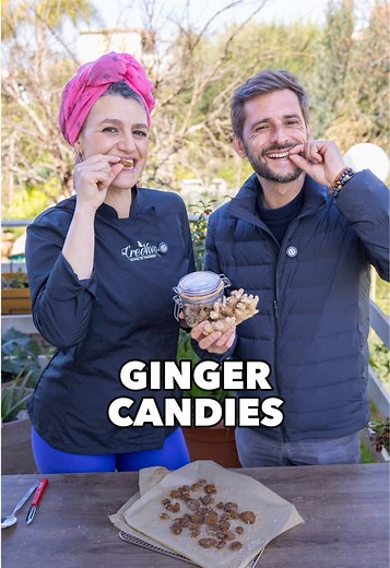 Homemade Candied Ginger Recipe 🫚🍬