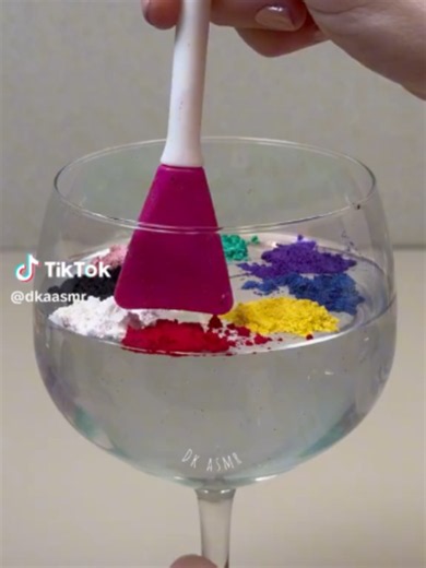 Creating a Rainbow of Slime and Glitter