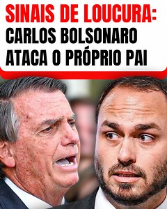 885K views · 42K reactions | Sinais de loucura: Carlos Bolsonaro...