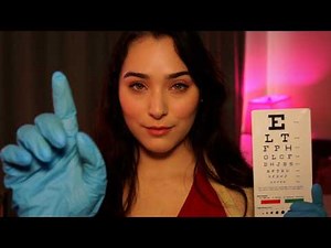 ASMR Gentle Eye Checkup & Vision Test 🩺 Medical Roleplay