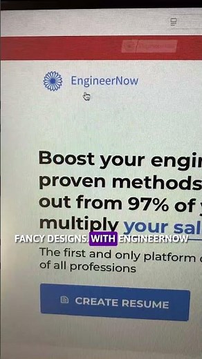 Resume builder and scanner, cover letter #engineernow #engineering #engineer