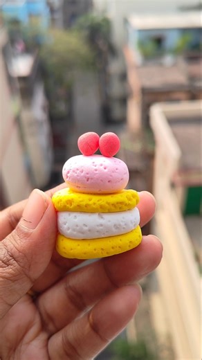 DIY cake using clay #clayvideos
