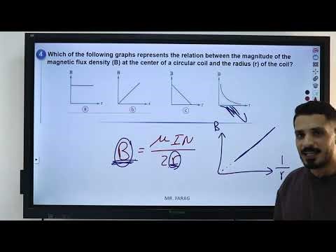 Physics - 3rd sec - Homework Chapter 2 Lesson 2 - Magnetic field around a circular coil - 1 to 10