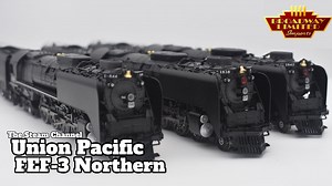 9.4K views · 560 reactions | We're looking over the newly delivered Union Pacific FEF-3 northerns from Broadway Limited Imports. Our friends at TrainWorld have these engines in stock and ready to ship | The Steam Channel | Facebook