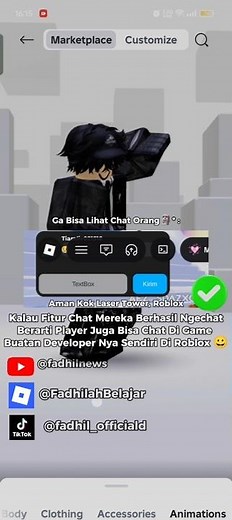 Why Can Developers Create Their Own Chats in Roblox Games? 😮💬 | #robloxchat #foryou #viralshort