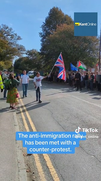 Folkestone Anti-Immigration Rally and Counter-Protest
