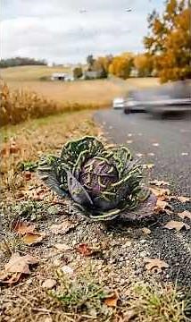 A Cabbage's Journey Through the Seasons 🥬❄️ | Nature Time-Lapse. #lifecycle