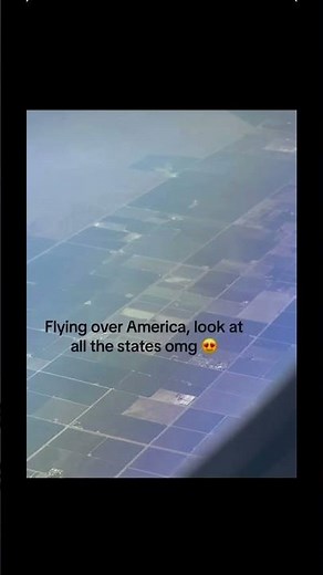 Flying over USA 😄