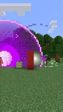 hollow… purple | #shorts in minecraft