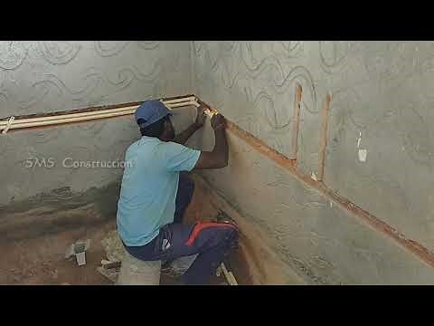 Water Pipe fitting in Bathroom | Cpvc Pipe line