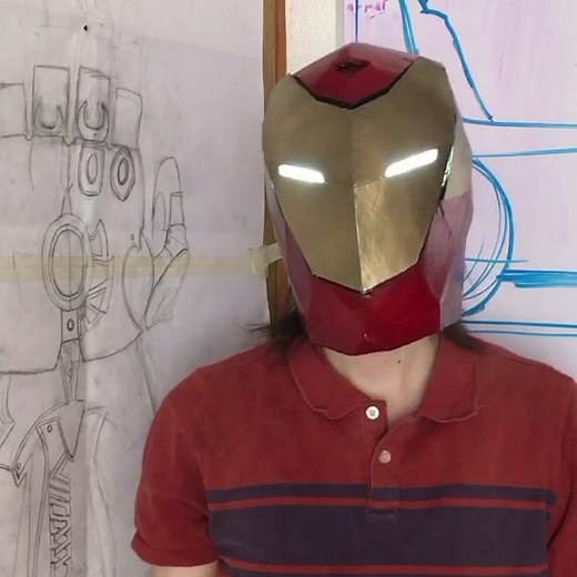 Cómo hacer un Casco de Iron Man de Cartón: Tutorial DIY