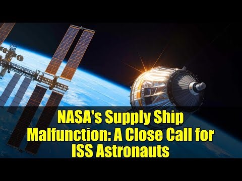 NASA's Supply Ship Malfunction: A Close Call for ISS Astronauts