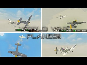 "WORLD WAR PLANES" Addon For Minecraft Pocket Edition 1.21.20 -1.21.51+!!