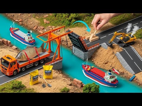 DIY Tractor Making: Mini Construction of Modern Bridges Science Project