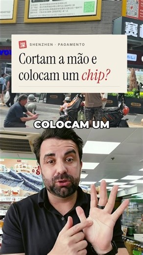 Na China Você Paga com a Palma da Mão ✋ (Sem Chip) #china #tecnologia #investimentos