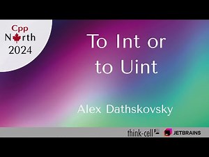 To Int or To Uint - Alex Dathskovsky