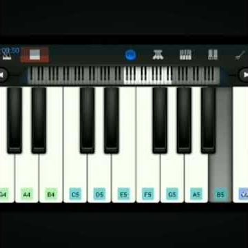Sason Ki Mala Pe Simru Main Piya Ka Naam – Easy Piano Tutorial.