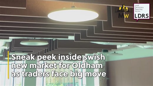 Sneak peek inside Oldham's new market