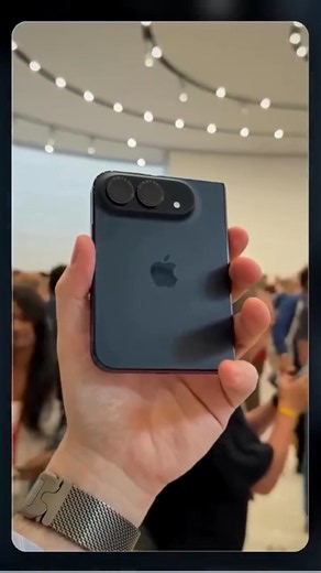 iPhone Duo Hands-On: Apple's First Foldable iPhone Up Close #iphone #iphone #apple