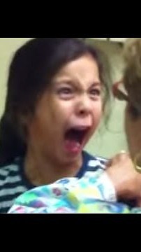 Little Girl Freaks Out Getting Flu Shot