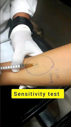 Sensitivity test // Antibiotic Sensitivity Test #medical #antibiotics #sensitivity #test #doctor