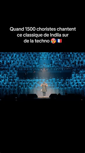 Quand 1500 choristes chantent ce classique de Indila sur de la techno 🥵🚀