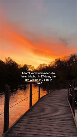 Iowa Sunsets at 7 PM: Mark Your Calendars for Spring