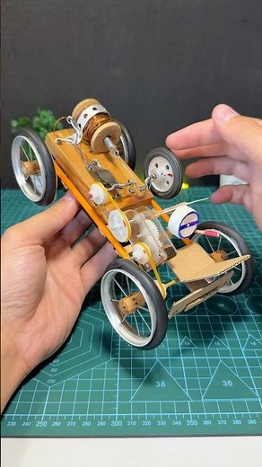 ✅Solenoid engine + Electromagnet motor + Car ⚡️#dcmotor #tech #youtubeshorts #dcmotorproject #craft