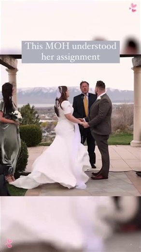 Pov:your maid of honor understand the assignment #wedding #moh #maidofhonor #weddingday #wedding