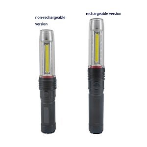 [Hot Item] 3 in 1 Multi-Functional Aluminum COB LED Rechargeable Flashlight