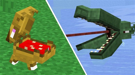 How to unlock and play with mobs removed from Minecraft 1.14
