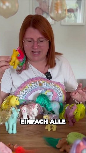 Meine "Mein kleines Pony" Spielzeug Sammlung #shorts #80er
