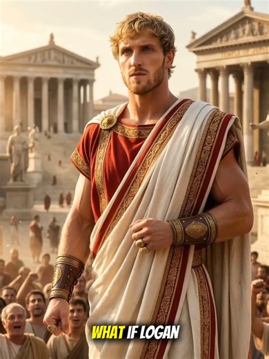 What if Logan Paul had been born in Ancient Rome? 🏛️⚔️ Instead of YouTube… he might’ve been a gladiator in the Colosseum. And instead of Prime Hydration… maybe “Prime Roma” 🍷 . Who should I send to Ancient Rome next? . #loganpaul #ancientrome #colosseum #aihistory #whatif #alternatehistory #gladiator #aitiktok #prime