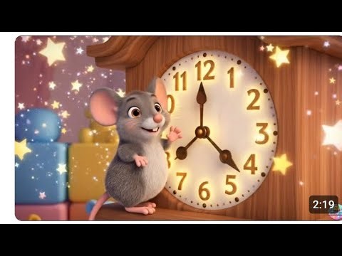 Hickory Dickory Dock | Mouse on the Clock | Fun Kids Song & Actions