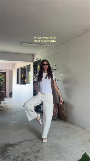 Casual T-Shirt and Pants Combo for Lazy Days
