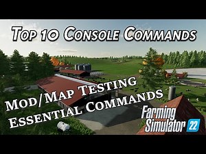 Top 10 Dev Console Commands for Farming Simulator 22